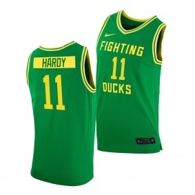 Oregon Ducks Amauri Hardy Green College Basketball Replica Jersey