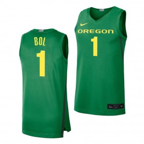 Oregon Ducks Bol Bol Green Limited College Baketball Jersey