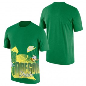 Oregon Ducks Nike Basketball 90s Hoop Max T-Shirt Green