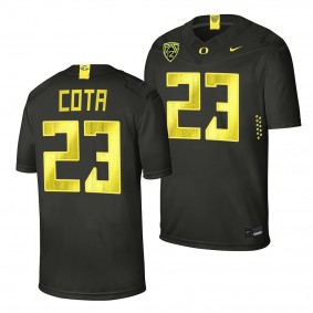 Chase Cota Oregon Ducks #23 Black Jersey College Football Men's Uniform